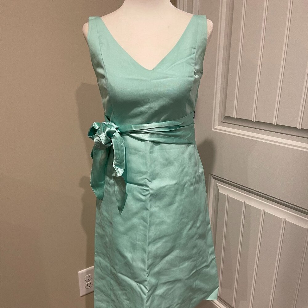 J Crew Petite Cotton Cady Lyndsey Dress